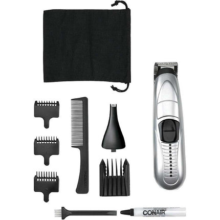 All-in-One Battery-Operated Beard and Mustache Trimmer