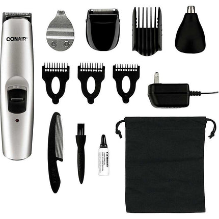 All-in-One Beard and Mustache Trimmer; Rechargeable