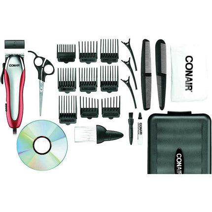23 Piece Haircut Kit with Detachable Blades