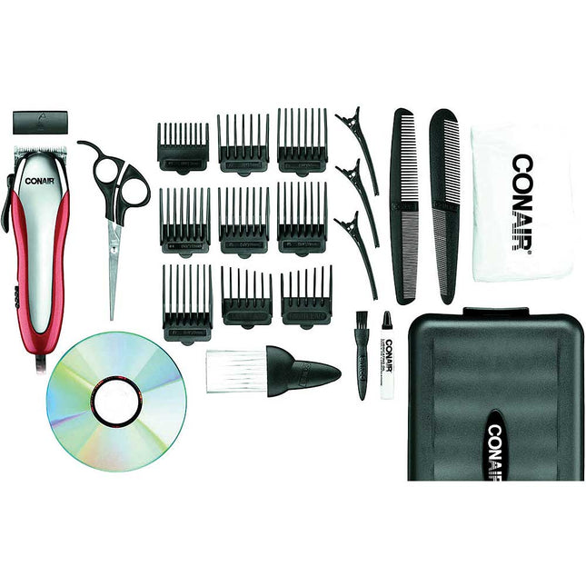 23 Piece Haircut Kit with Detachable Blades