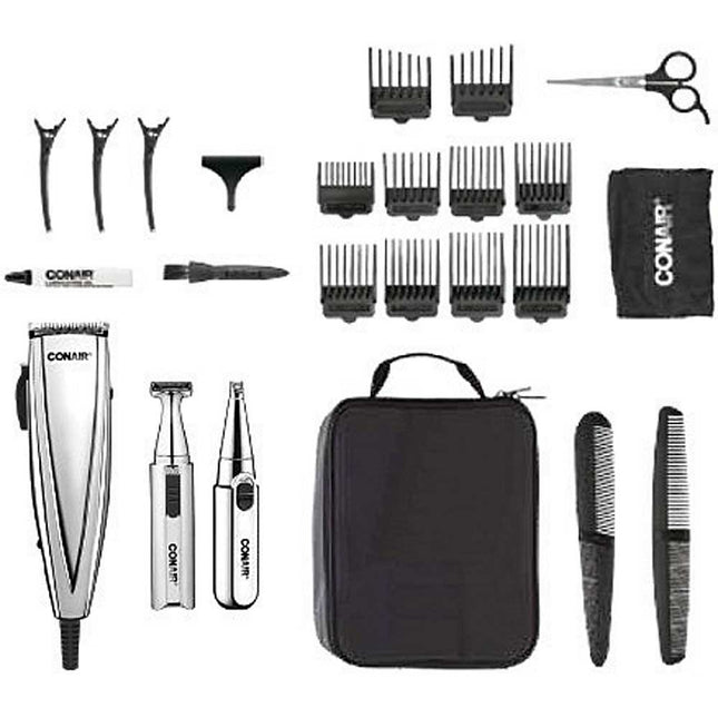 25-Piece Home Haircut & Grooming Kit