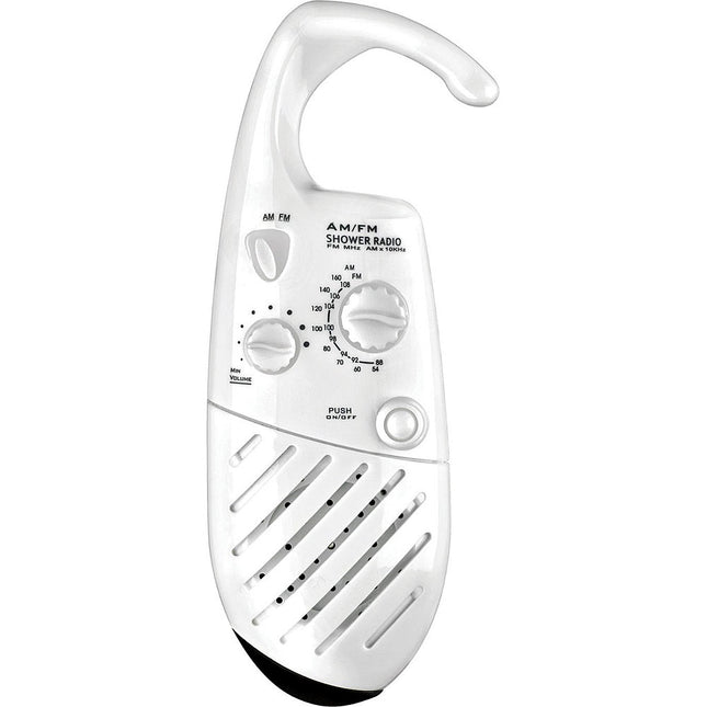 Shower Radio, White