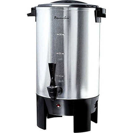 Electric 30-Cup Stainless Steel Single Coffee Wall Urn