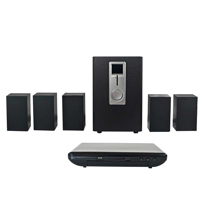 Home Theater 5.1 Channel Audio Output System with DVD Player