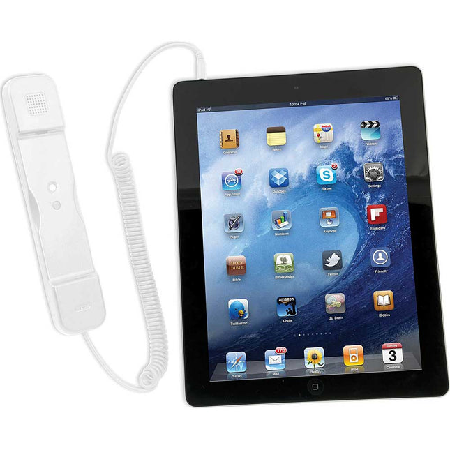 PAD-RSTW Radiation Safe Telephone Handset for iPhone/iPad, White