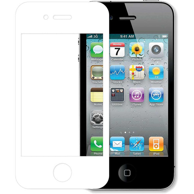 DSPIPJWH Japanese Style iPhone Screen Protector, White