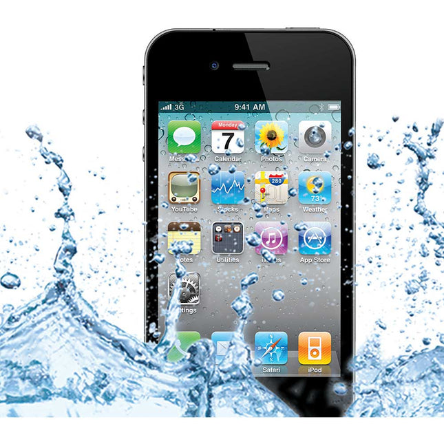 DWRSIP Water Proof Screen Guards for iPhone 4/4S