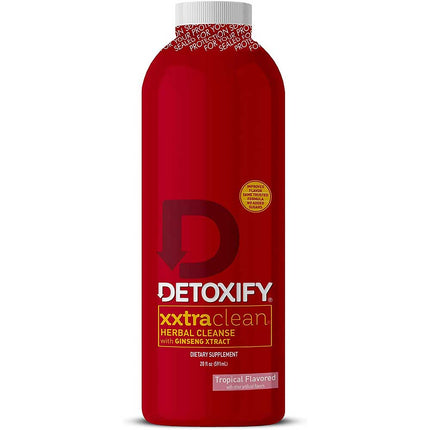 Detoxify Xxtra Clean Herbal  Tropical Fruit Flavor 20 oz