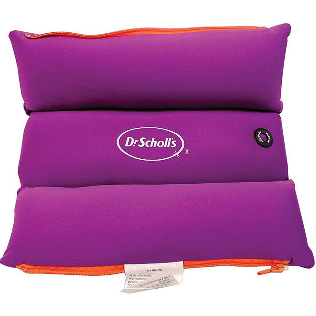 2-in-1 Massaging Cushion with Microbeads, Purple