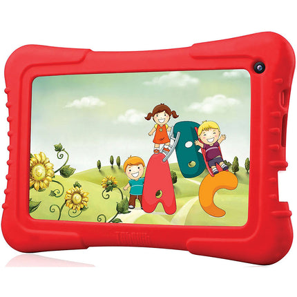 7" Quad Core Android IPS Kids Tablet, Red