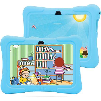 7" Quad Core Android Kids Tablet, Blue