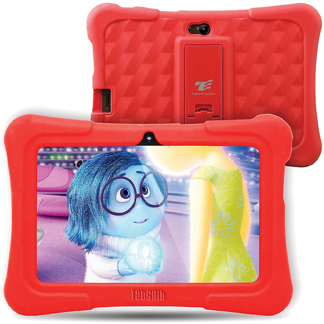 7" Tablet Disney Edition, Kidoz Pre-Installed, Android 5.1, Red