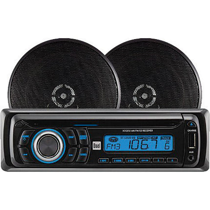 AM/FM/CD Receiver with 6.5-Inch 2-Way Speakers