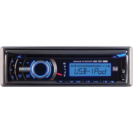 XDMA6438 Single-DIN In-Dash CD Receiver with iPod Control