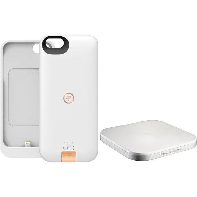 CSA5W2A6 PowerSet II Kit for iPhone5 w/Access Case and Powermat, White