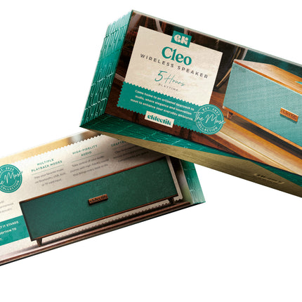 Cleo Wireless Speaker with Rechargeable Battery