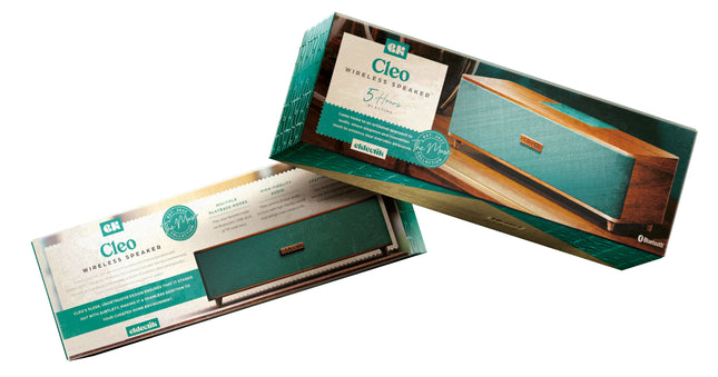 Cleo Wireless Speaker with Rechargeable Battery