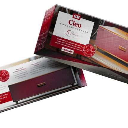 Cleo Wireless Speaker with Rechargeable Battery