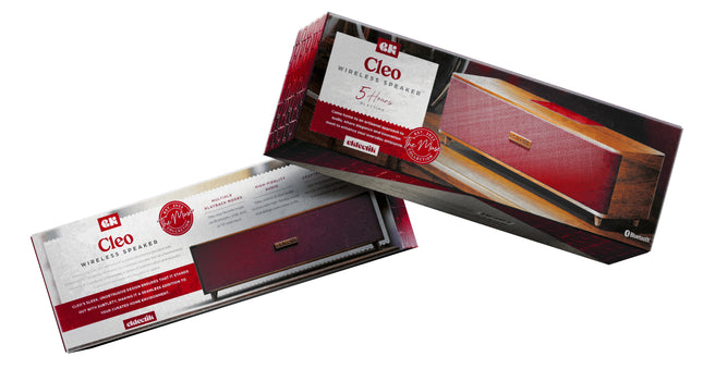 Cleo Wireless Speaker with Rechargeable Battery