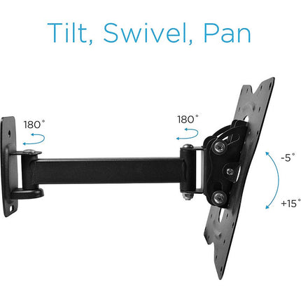 Full Motion Universal TV Mount for 10" to 49" TVs
