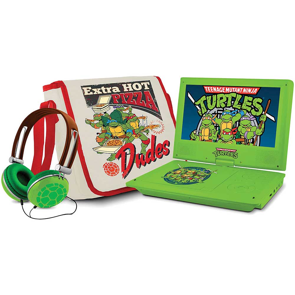 Teenage Mutant Ninja Turtles 7″ Portable DVD Player with Carrying