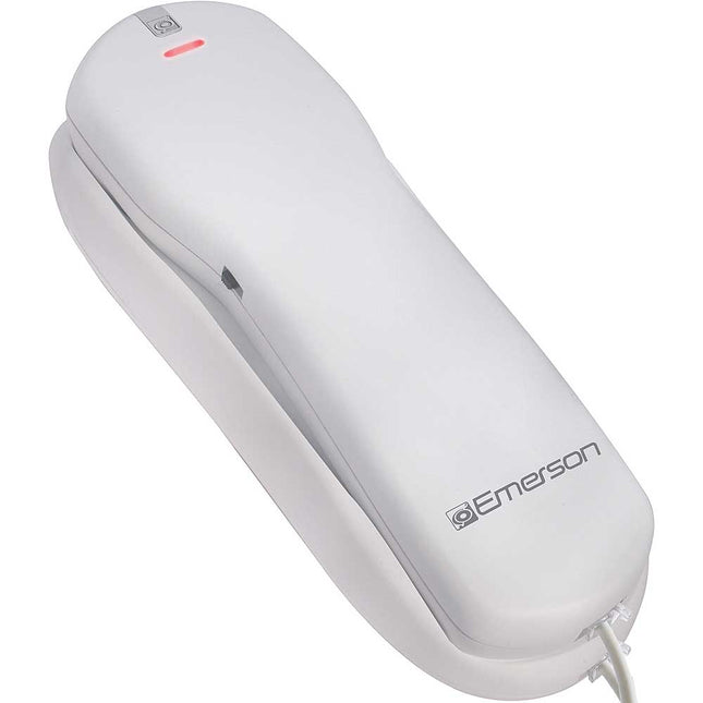 EM-2116WH Slimline Telephone, White
