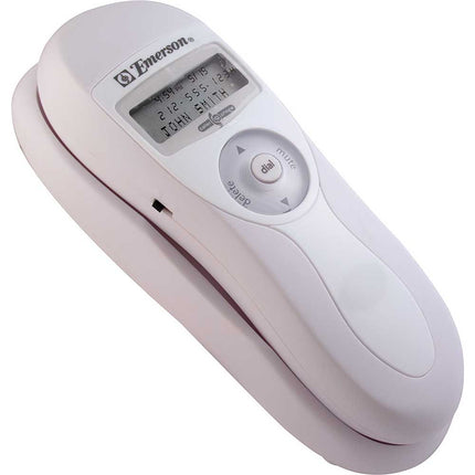 EM-2516WH Slimline Telephone, White