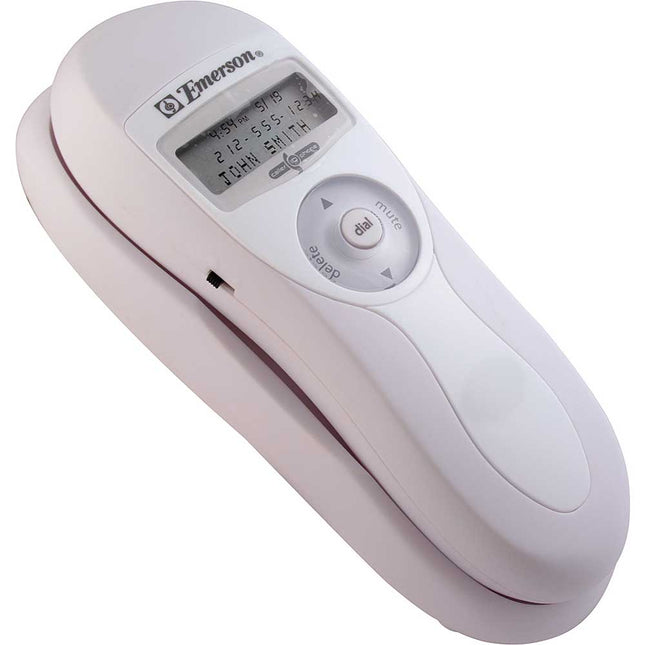 EM-2516WH Slimline Telephone, White
