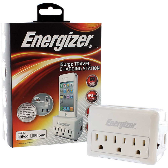 ENG-SPMFI2 iSurge Travel Charging Station, White