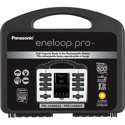NEW High Capacity Power Pack, 8AA, 2AAA, with "Advanced" Individual Battery Charger