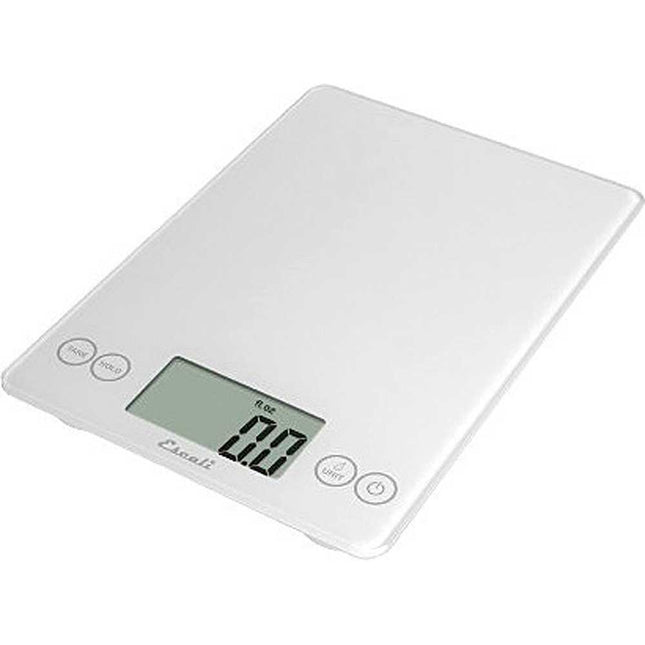Arti Glass Digital Kitchen Scale 15Lb/7Kg, White