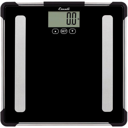 Slim Bathroom Scale, Black