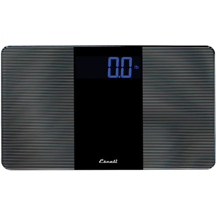Extra-Wide Digital Bath Scale in Black