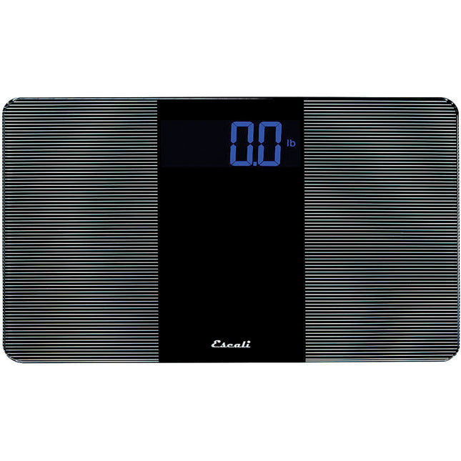 Extra-Wide Digital Bath Scale in Black