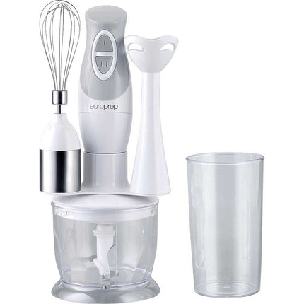 2 Speed “Chef Series” Hand Blender, Stainless Steel Blade w/Chopper and Whisk
