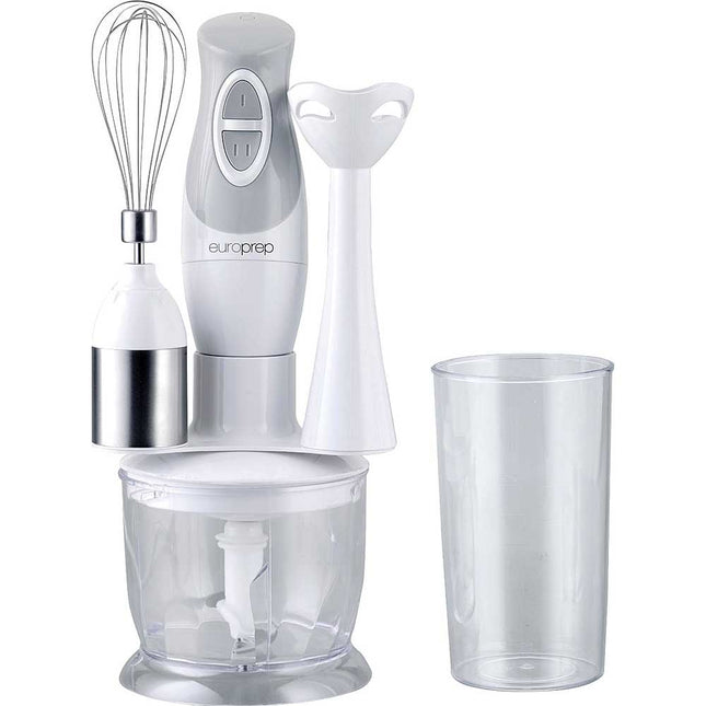 2 Speed “Chef Series” Hand Blender, Stainless Steel Blade w/Chopper and Whisk