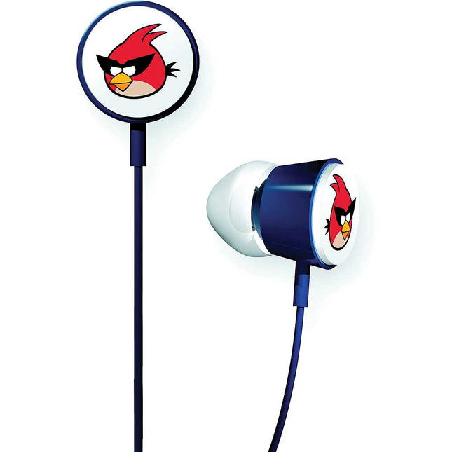 HAB007G Angry Birds Space Tweeter Earbuds, Red Bird