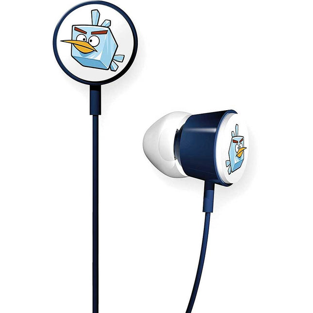 HAB011G Angry Birds Space Tweeter Earbuds, Ice Bird