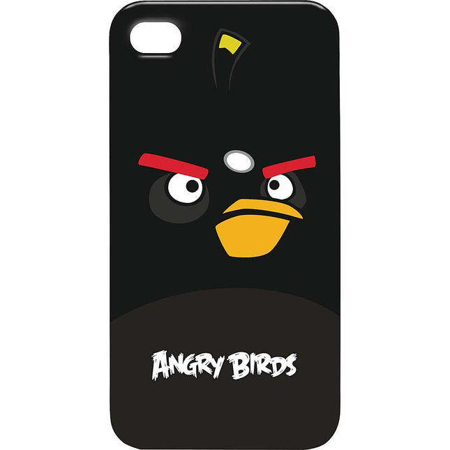 ICAB404G Angry Birds iPhone 4/4S Case, Black