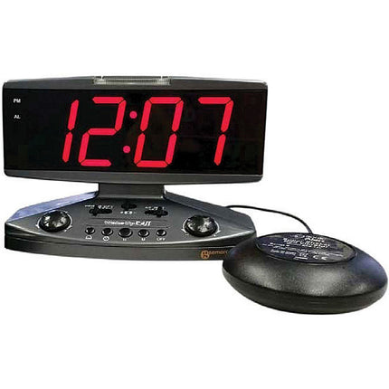 Wake UP Alarm Clock W/BED SHAKER-ALRT To Phone