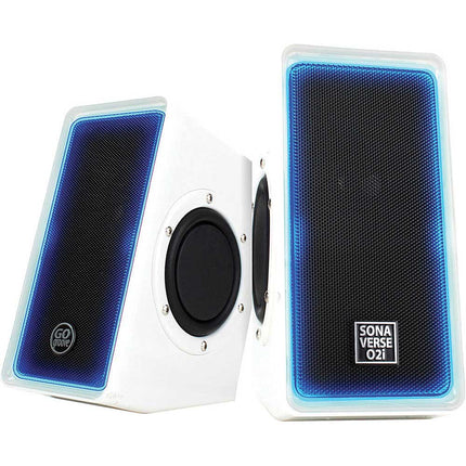 O2i Multimedia Gaming Computer Speaker System with Glowing LED Accents