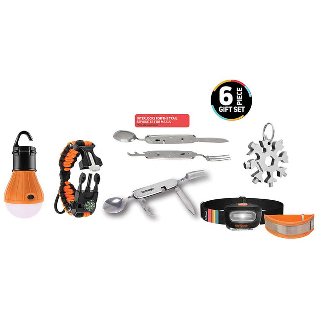 6PC OVERNIGHT TREKKING SETUP