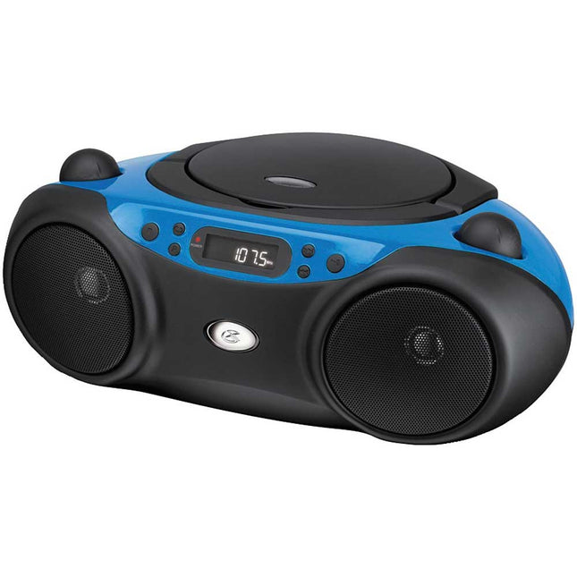 BC232BU CD/Radio Boombox, Blue