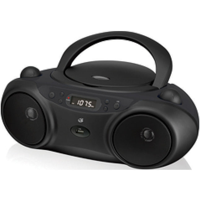 MP3 CD, USB, Radio Boombox, Black