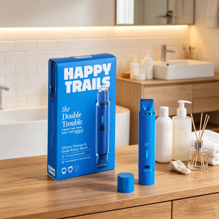 The Double Trouble: All-Over Trimmer and Rotary Shaver