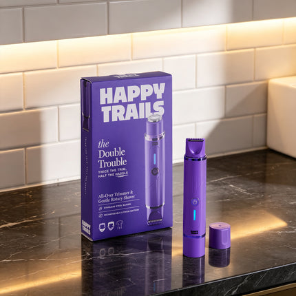 The Double Trouble: All-Over Trimmer and Rotary Shaver