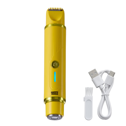 The Double Trouble: All-Over Trimmer and Rotary Shaver