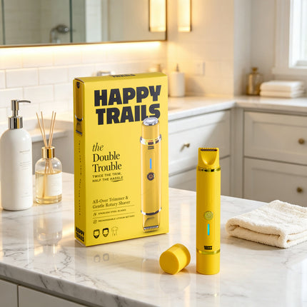 The Double Trouble: All-Over Trimmer and Rotary Shaver