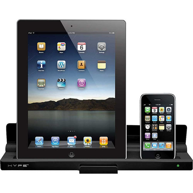 HY891DUALB Dual Dock Charger For iPhone/iPad