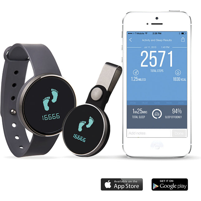 Wireless Activity and Sleep Tracker for iPhone and Android